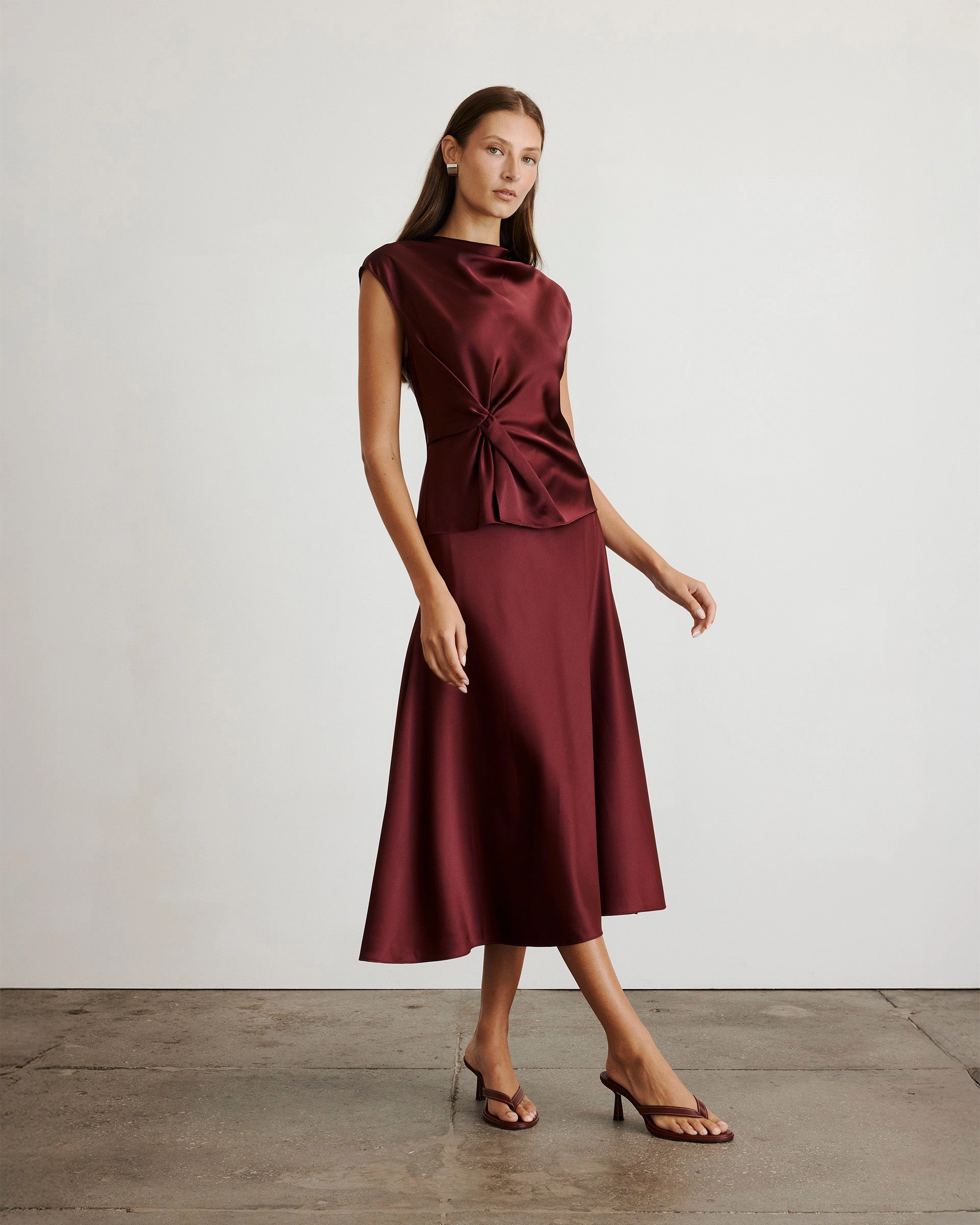 Functional Layer Wool blend Beth Skirt