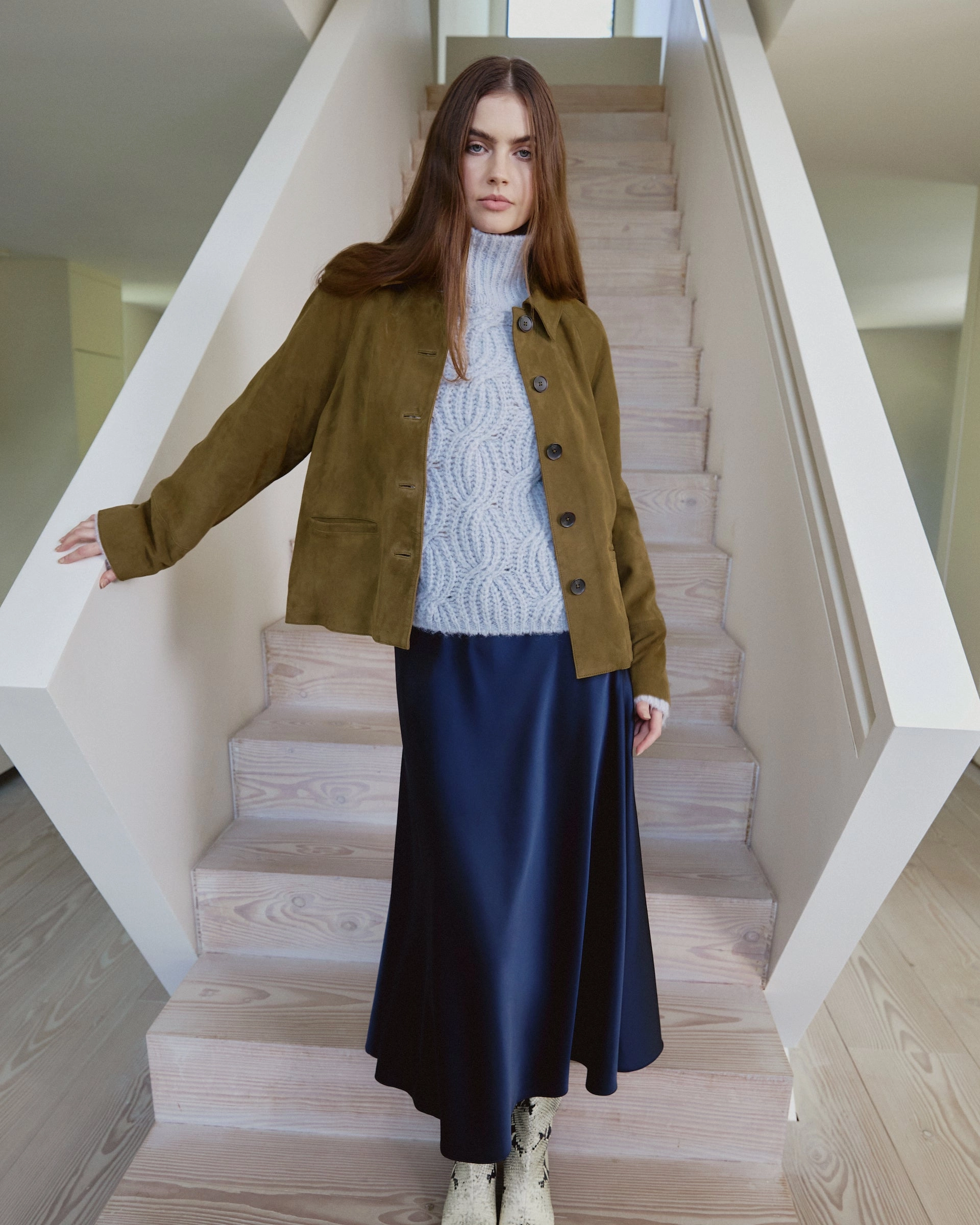 Casual Wearable Comfy Texture Beth Skirt