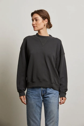 Easy Care Material BLAKE FRENCH TERRY CREW NECK