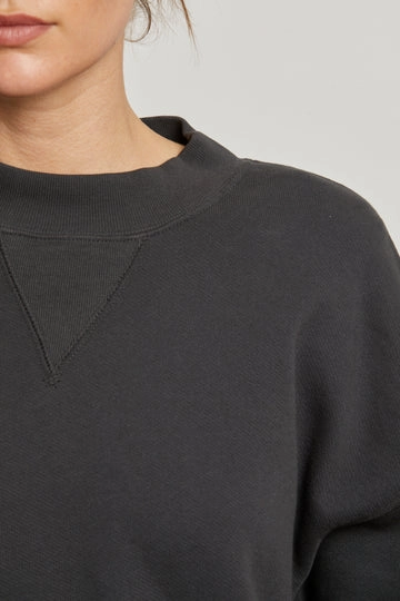 MeshPanelIntegration BLAKE FRENCH TERRY CREW NECK