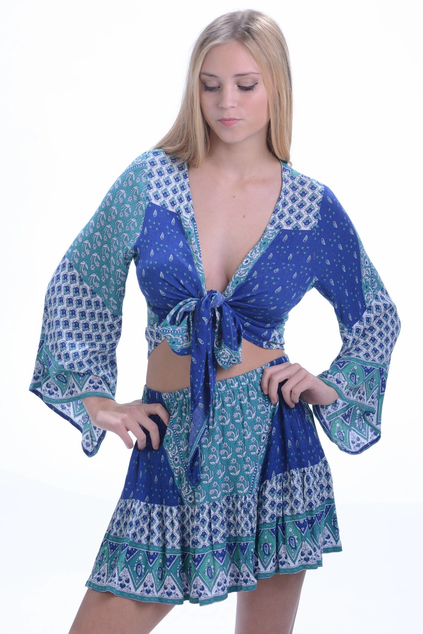 Boho Set / Peacock Travel Ready Casual Moments