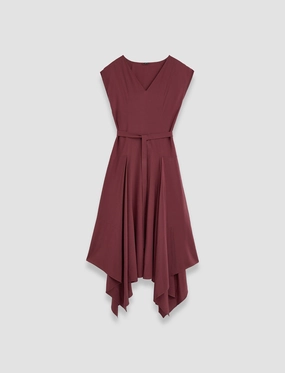 Silk Crepe de Chine Goodman Dress Relaxed Look Warm Palette