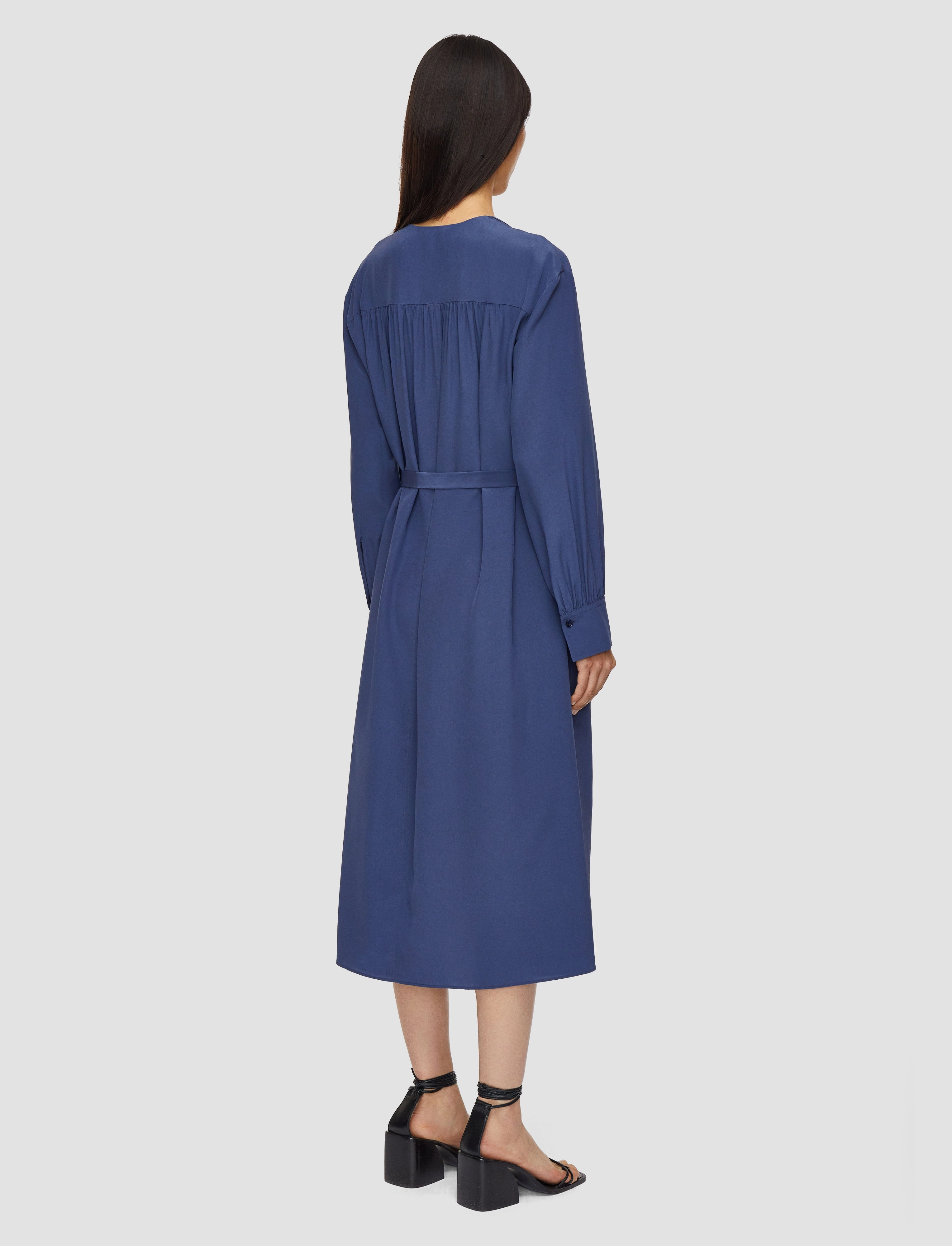 Bolero Silk Crepe de Chine Dress Workwear Comfort