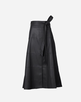 Soft and Cozy Vegan Leather Hudson Skirt