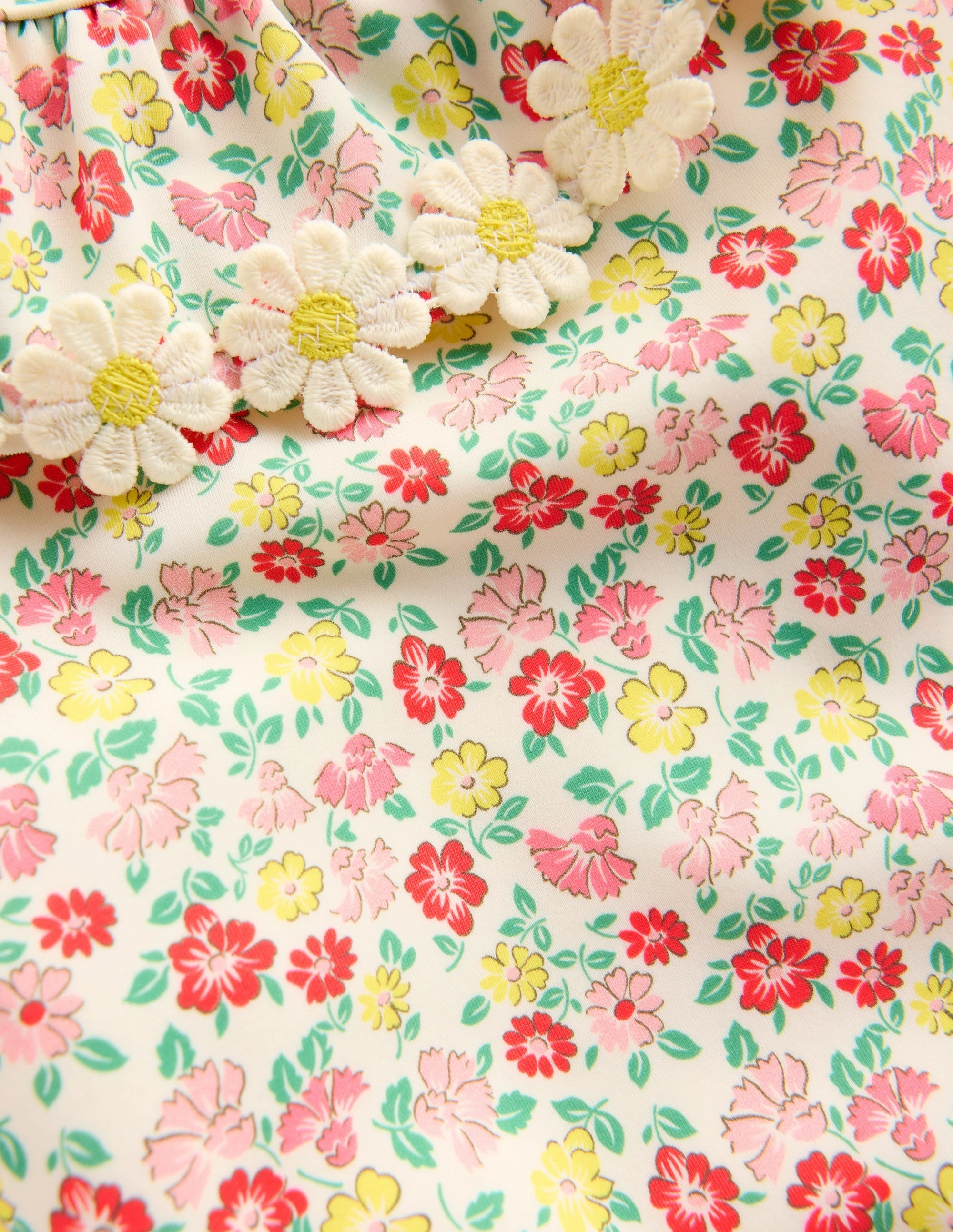 hassle-free Coastal Swim Lila One Shoulder Swimsuit-Multi Summer Flowerbed