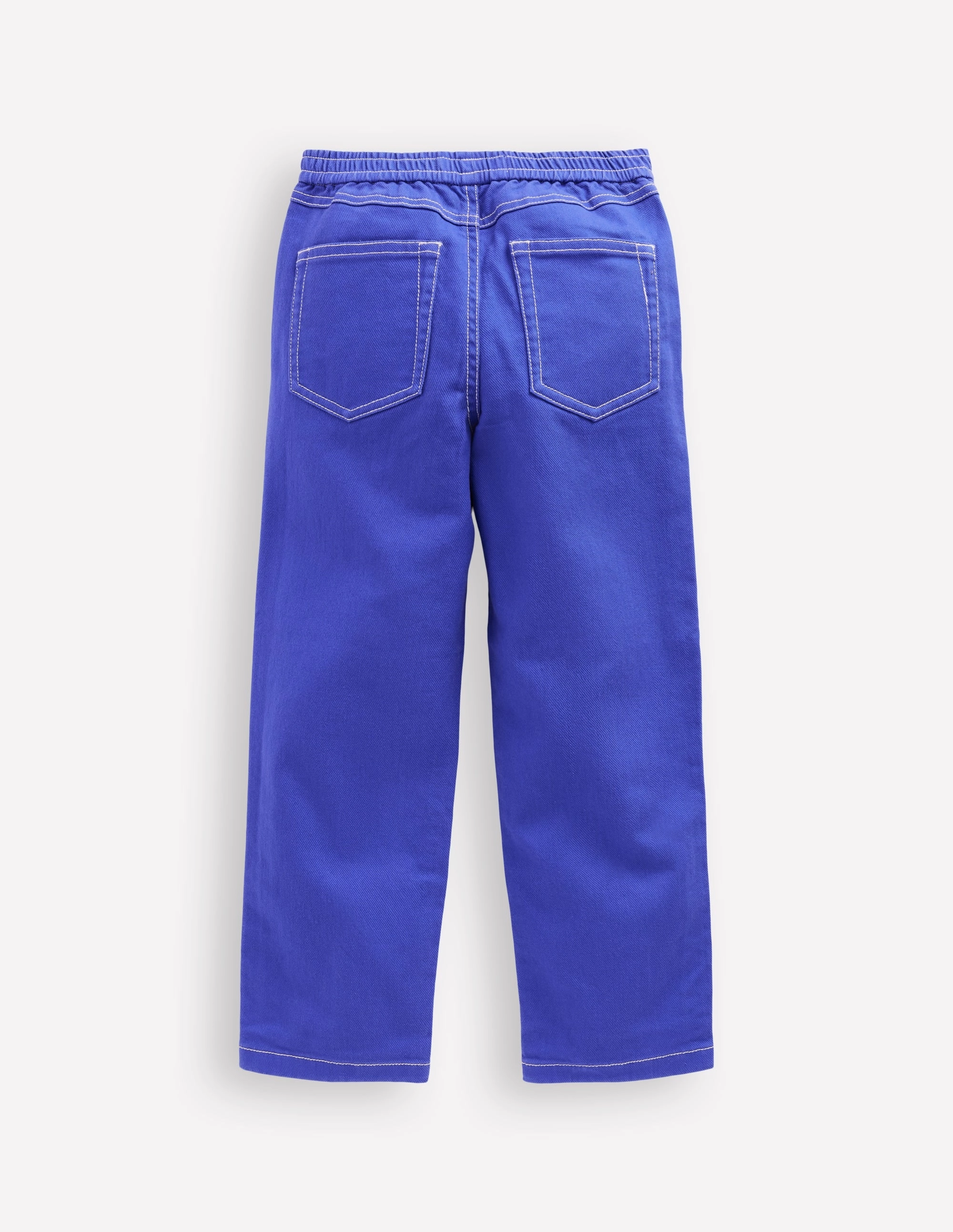 Pull-on Cotton Trouser-Blue Heron Flex Fit Flexibility Built-In