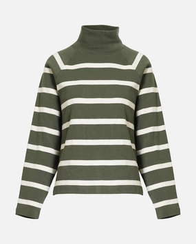 Brinkley Pullover Bound Seam Edges High Density Weave