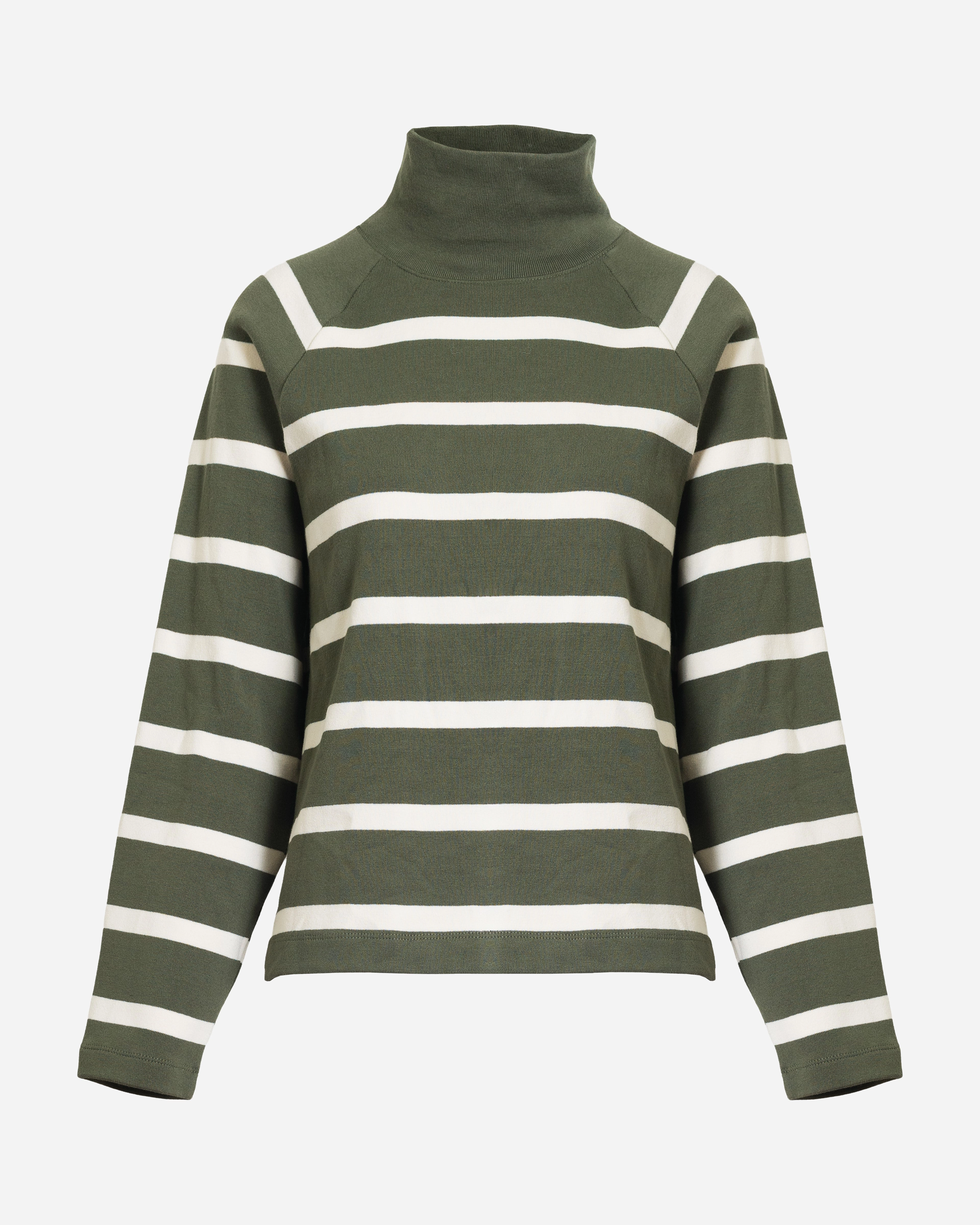 Brinkley Pullover Bound Seam Edges High Density Weave