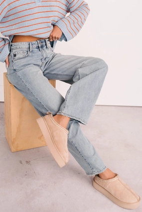 Brock High Rise Barrel Leg Kancan Jeans (Light) FlexibleStretchWeave