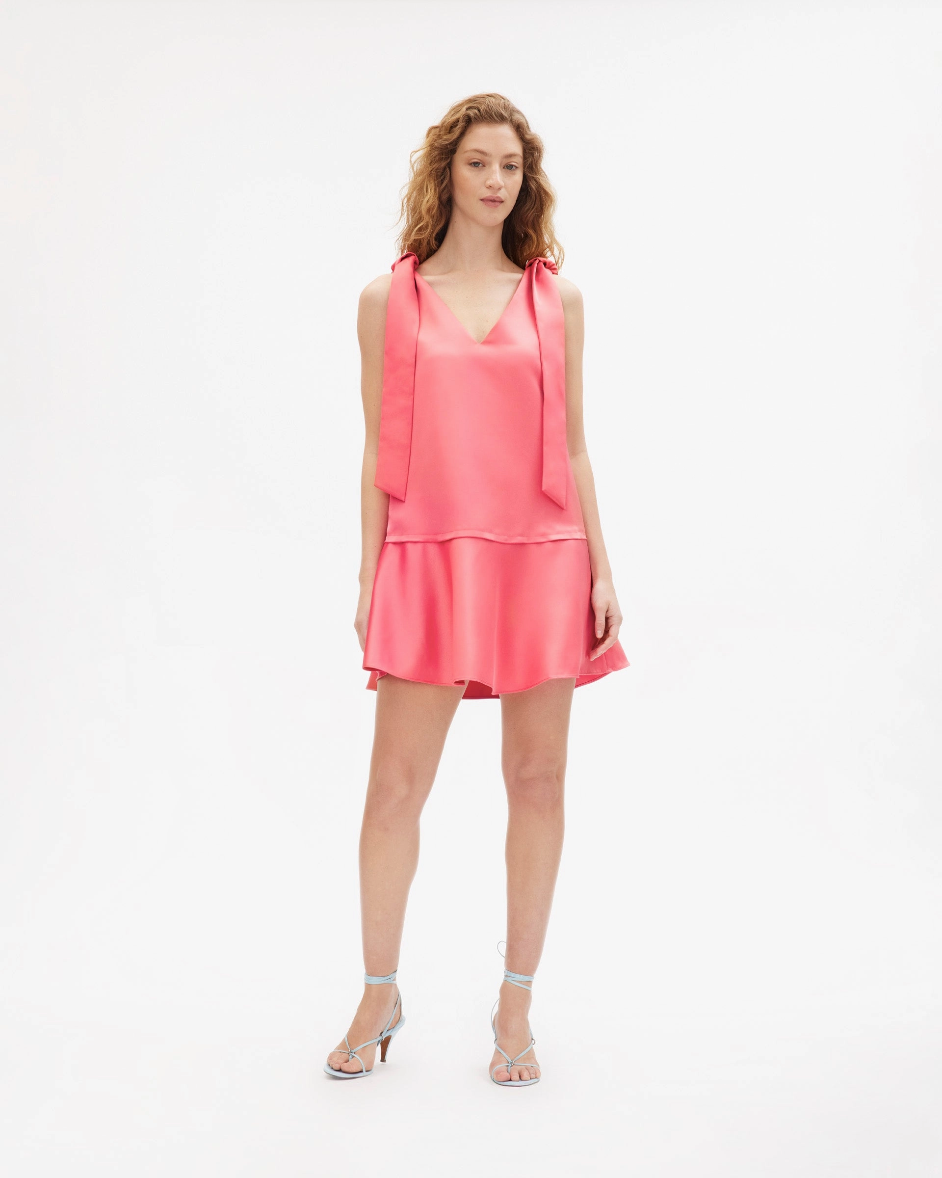 Bold-Color Brooke Dress