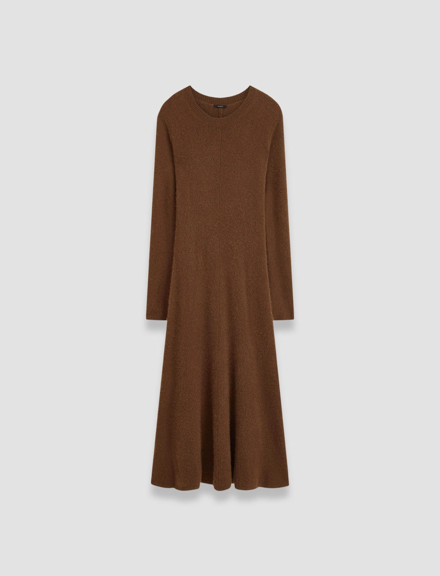 Feminine Line Breath Ease Brushed Cashmere Dress