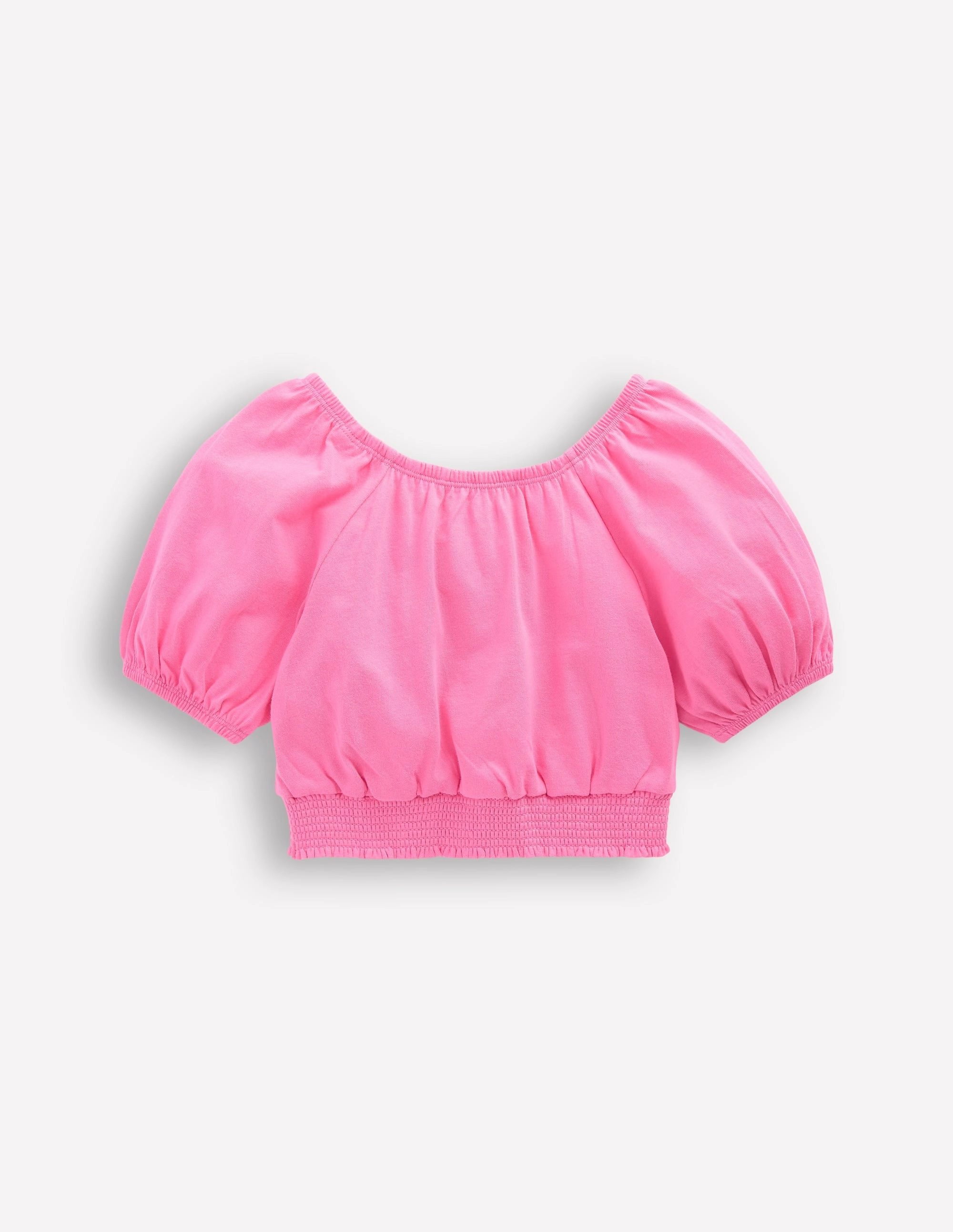 WaterRepellent Coating Bubble Top-Rose Pink