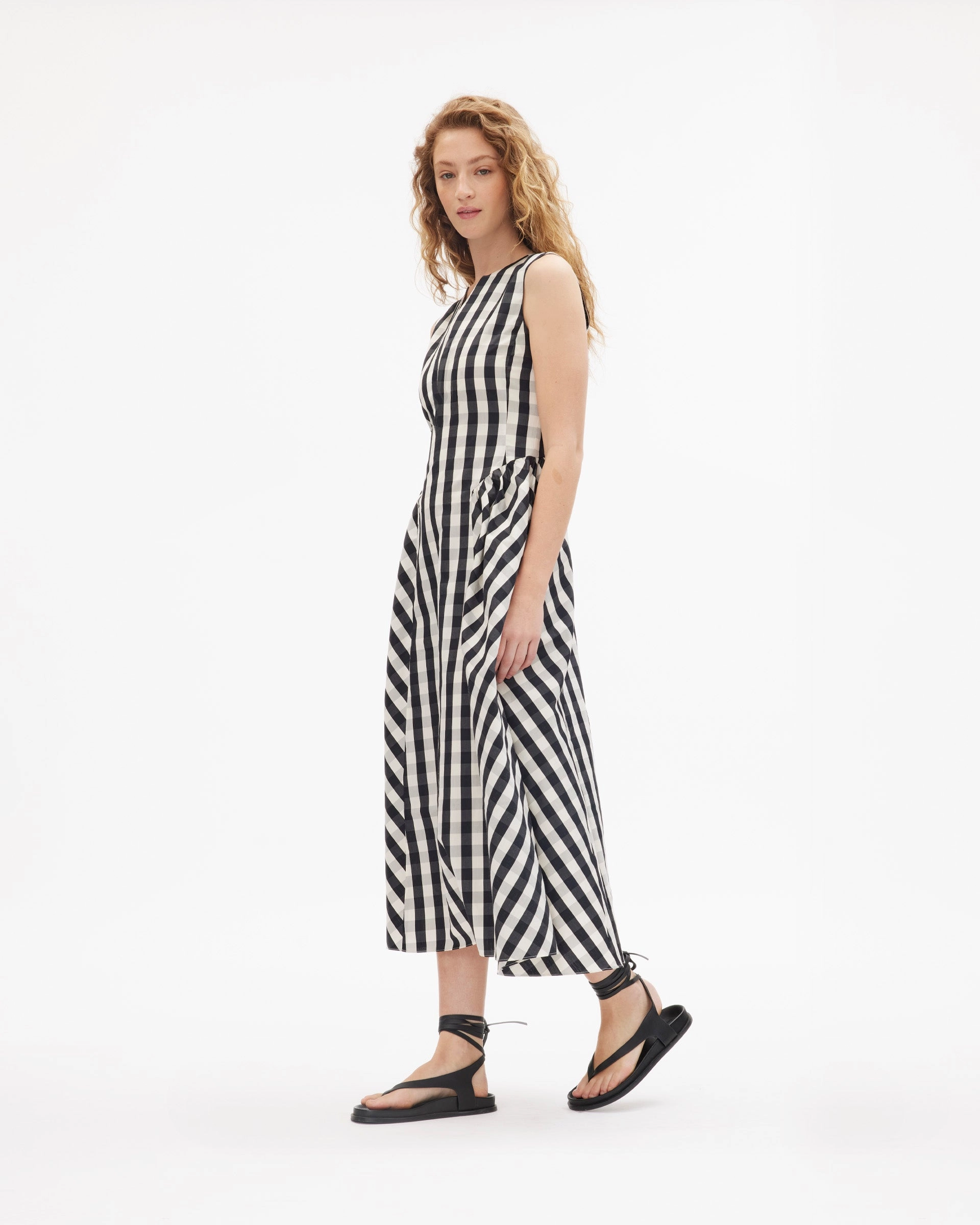 Candace Dress Day Fit Drapey Fabric