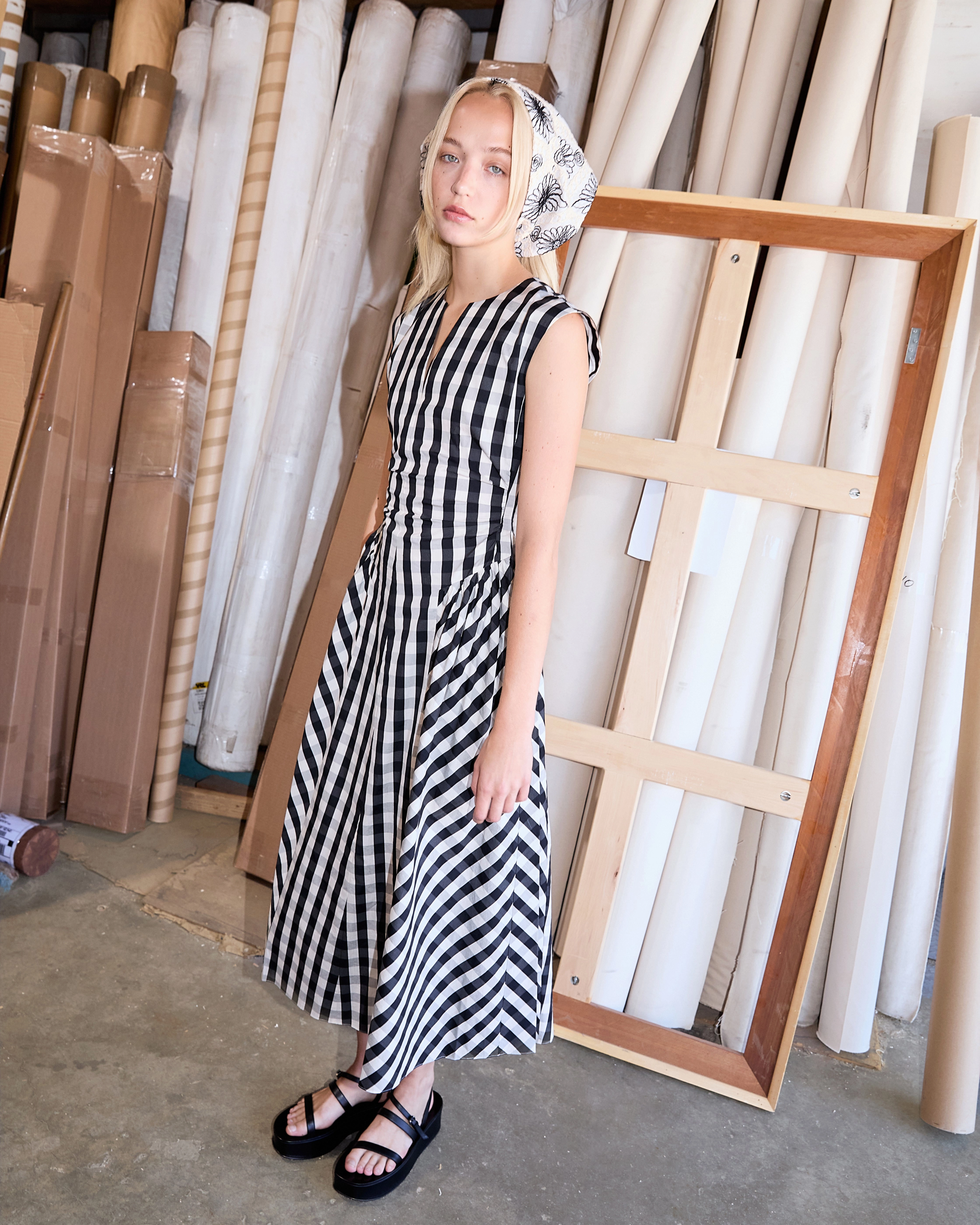 Candace Dress Cozy Silhouette