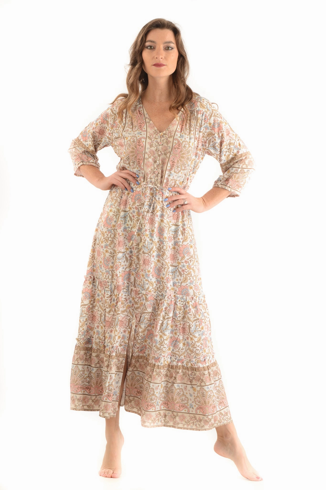 Carrie Dress / Oatmeal windproof