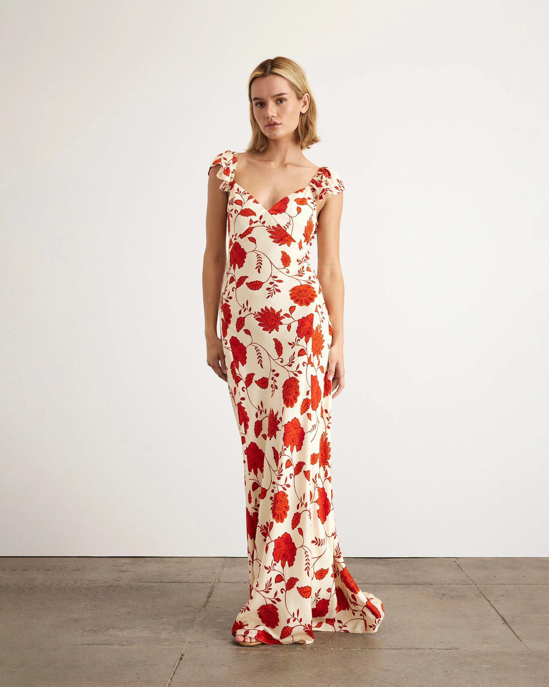 Relaxed Wear Bright-Hue Carrie Dress