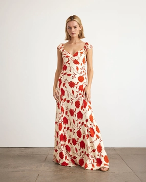 Semi Sheer Tailored Piece Carrie Dress