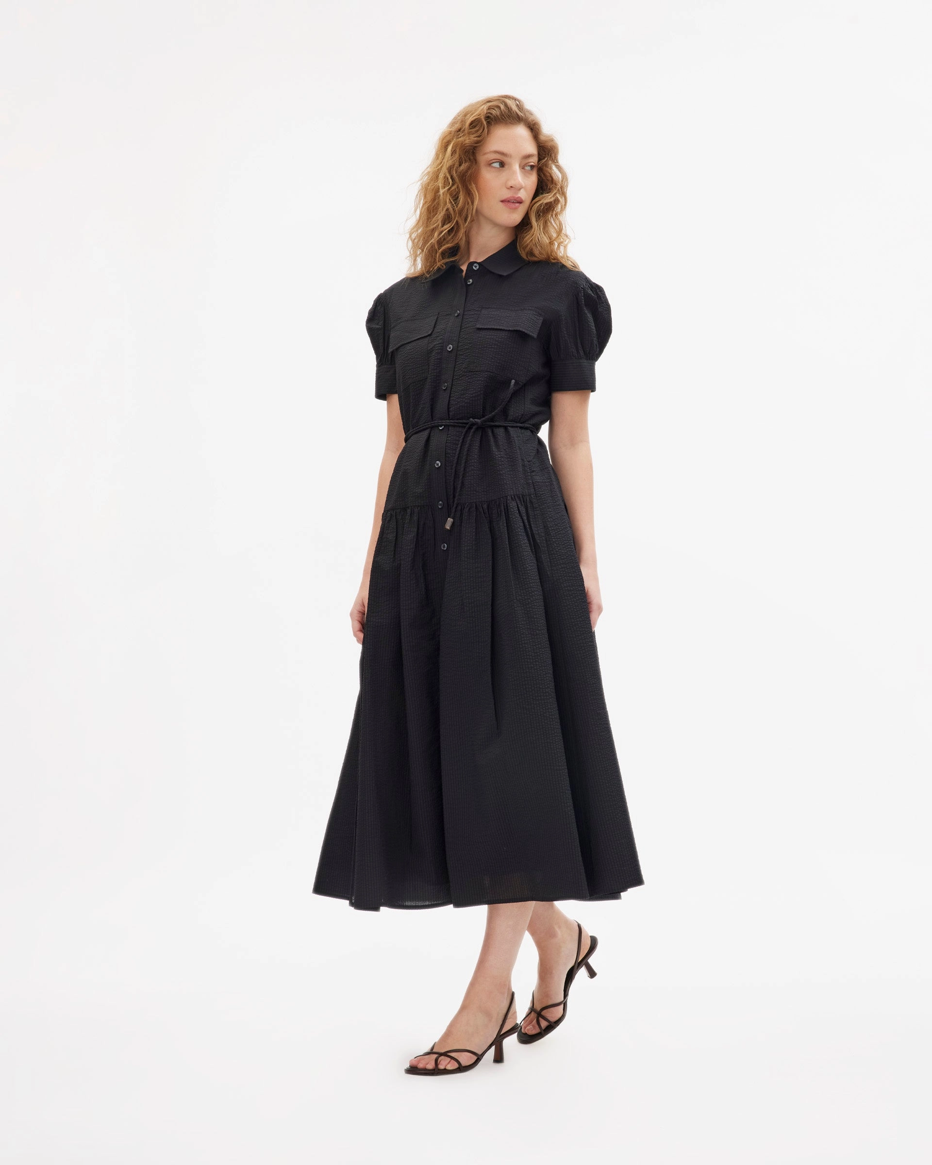 Carrington Dress Textured Surface