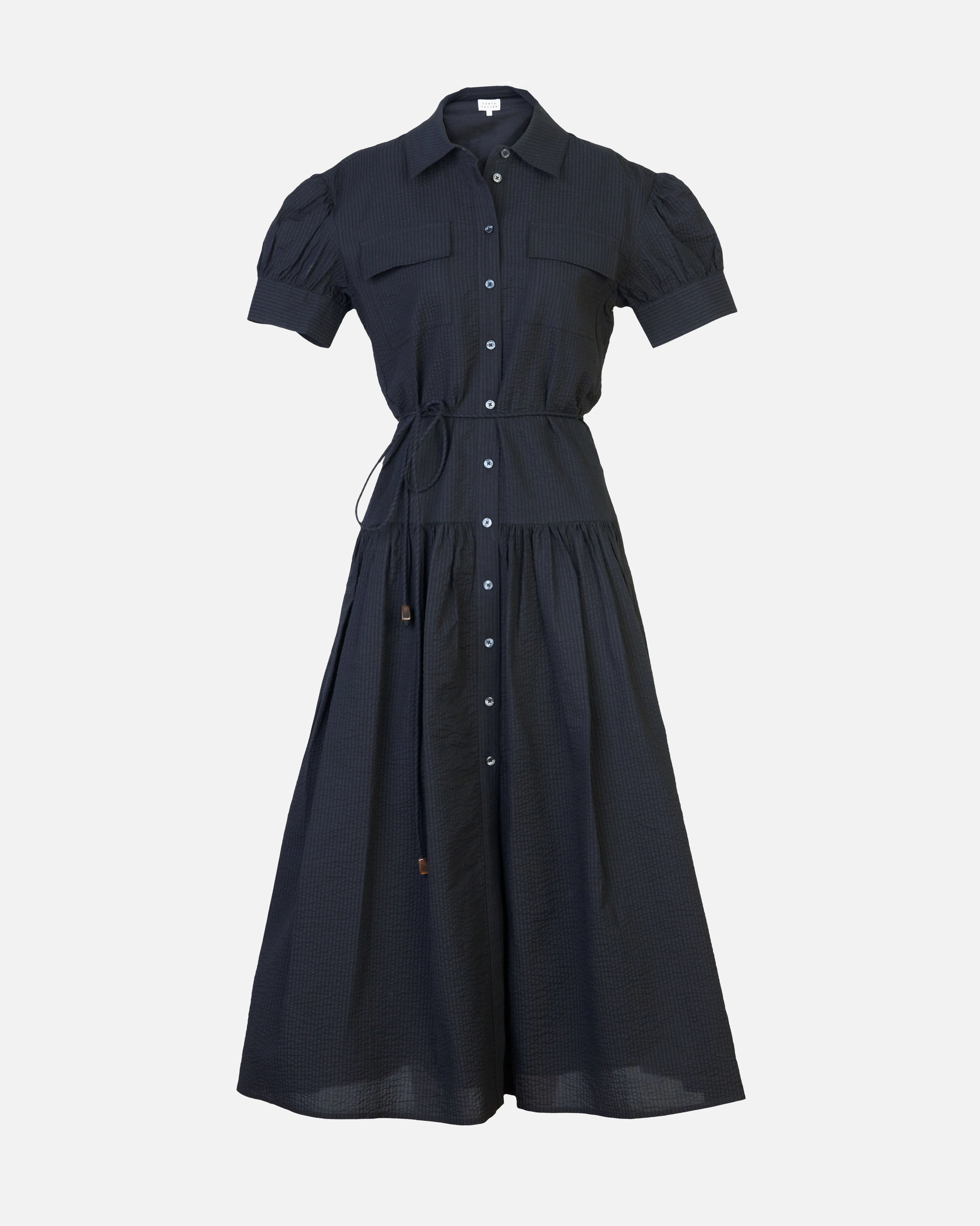 Zip Ease Solid-color Carrington Dress