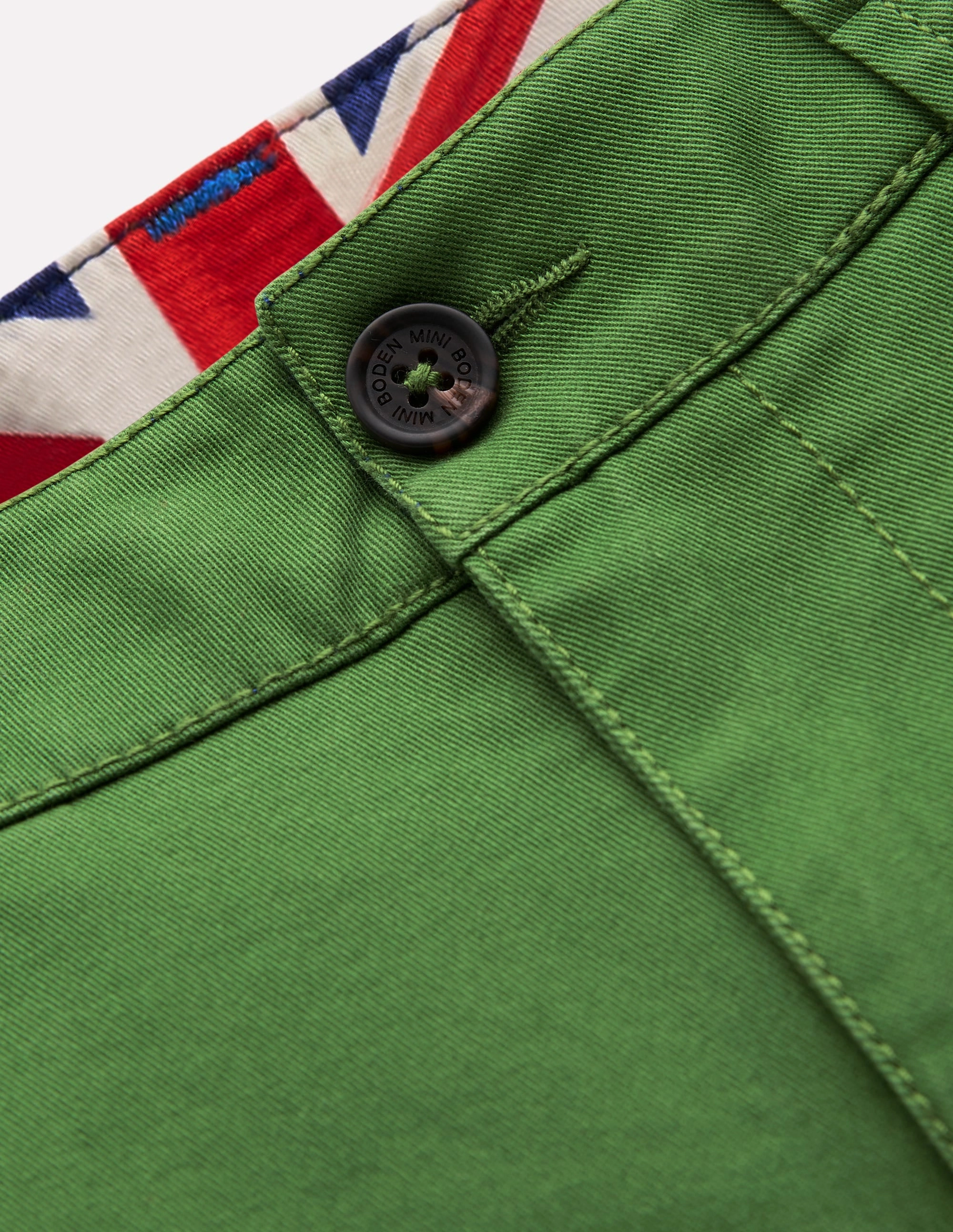 Classic Chinos-Broccoli Green Layer Fit Comfy Feel
