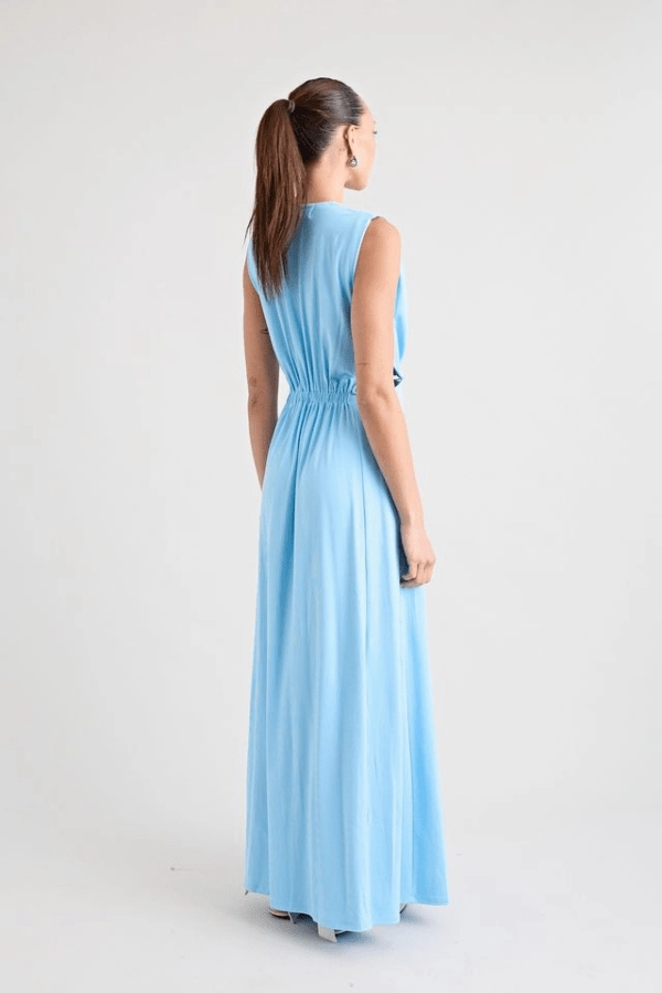 Timeless Layer Draped Layer Do For Love Gown Light Blue