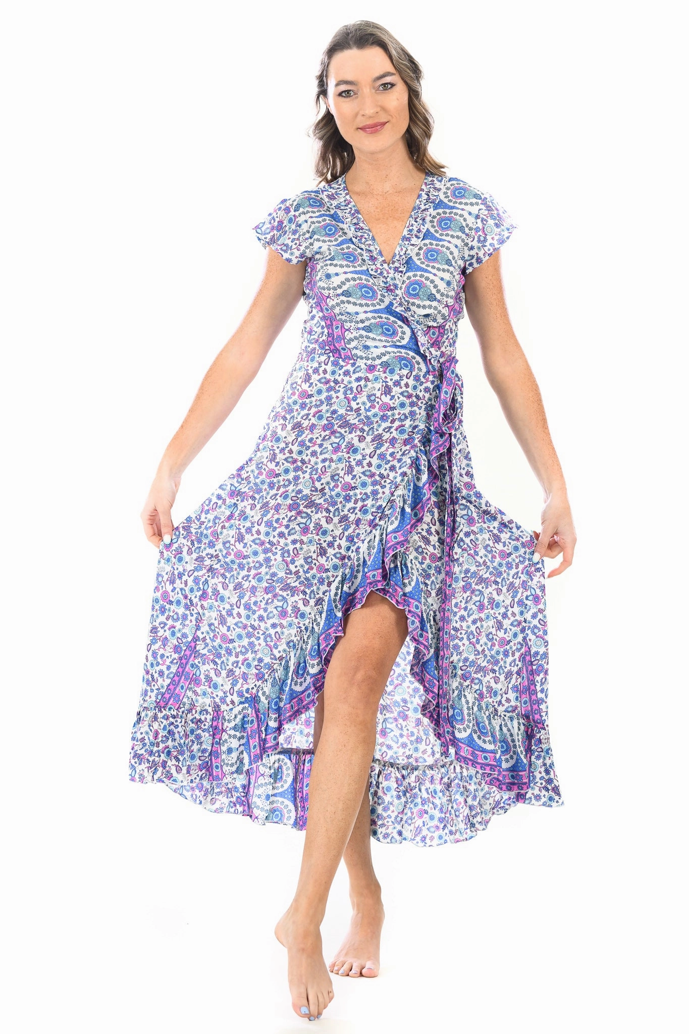 Voyager Dress / Lavender Classic Flow Lace Detail