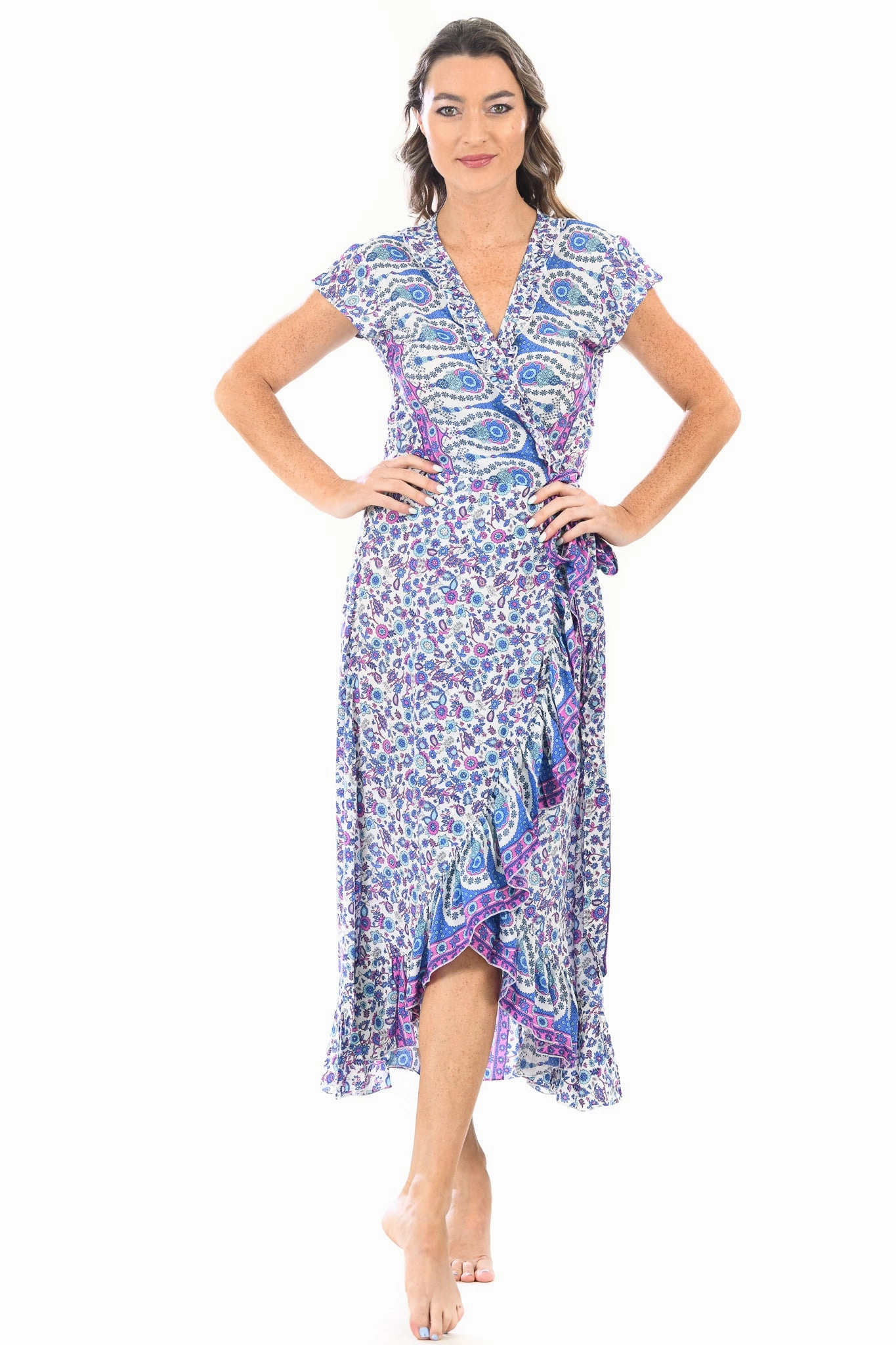 Voyager Dress / Lavender flowy style