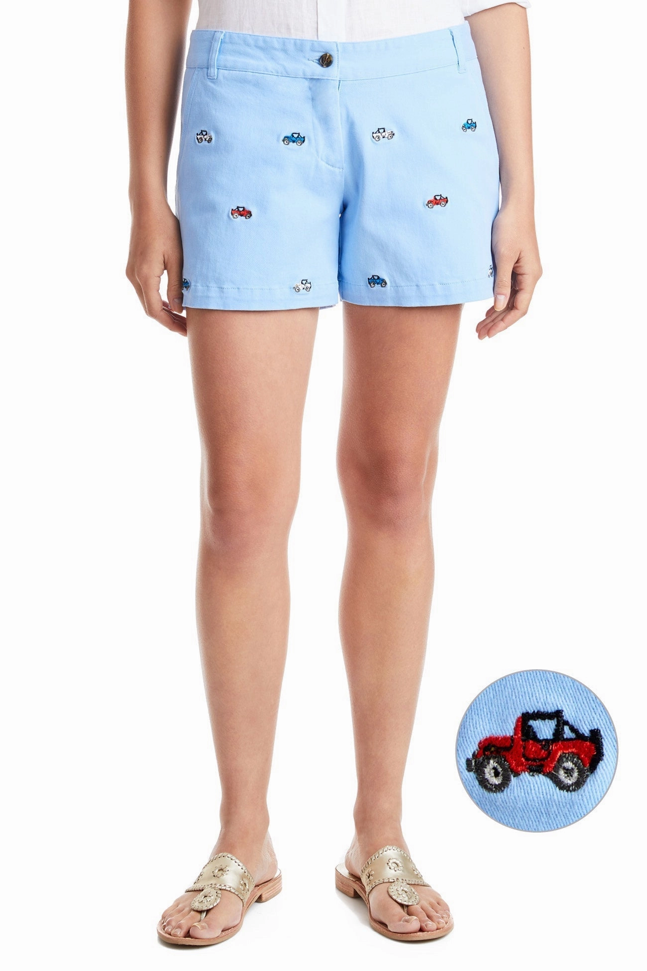 Breathable Performance Stay Cool Sailing Short Stretch Twill Liberty with Jeeps