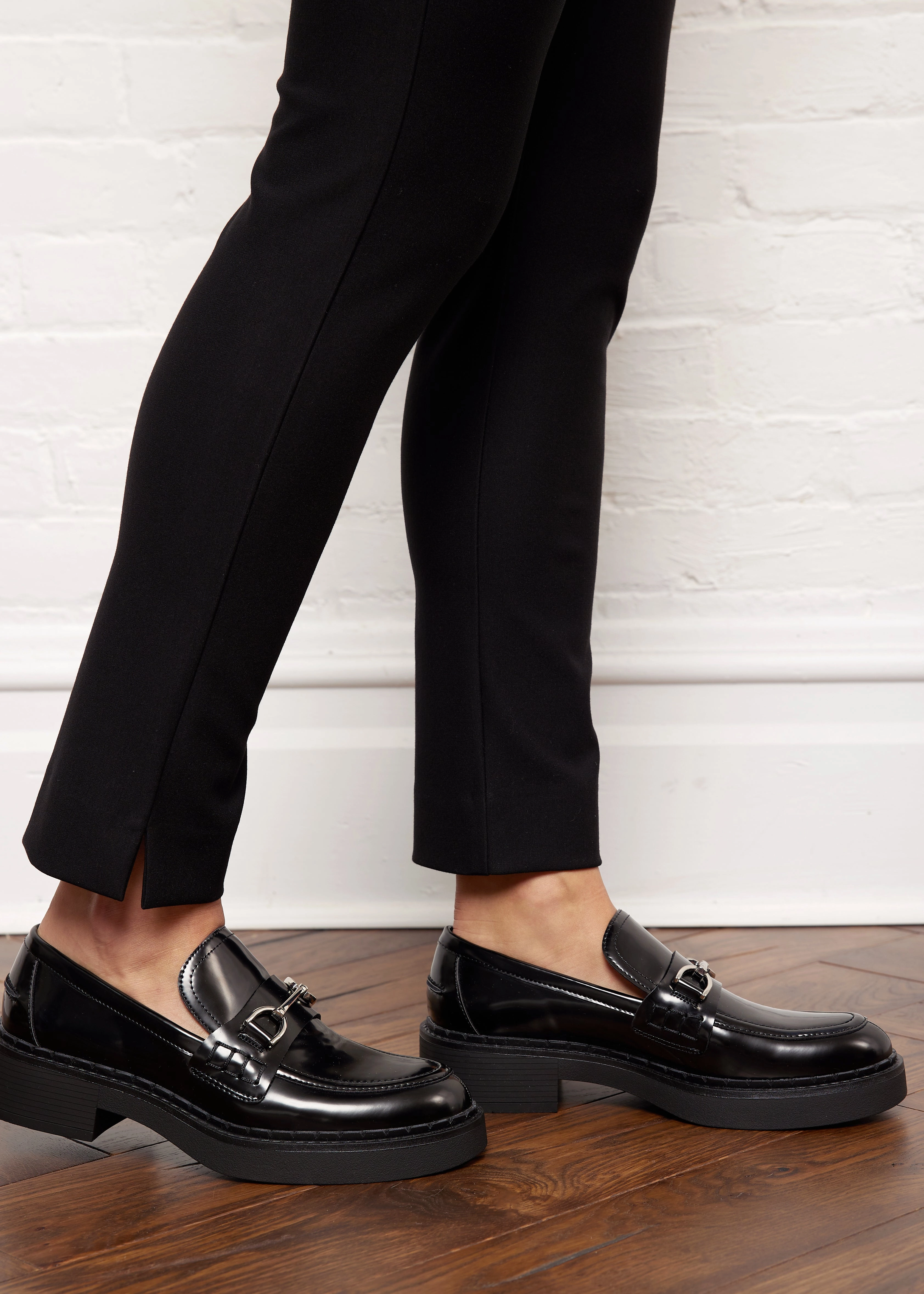 Catherine Ponte Black Pant Noise Reduciting Fabric