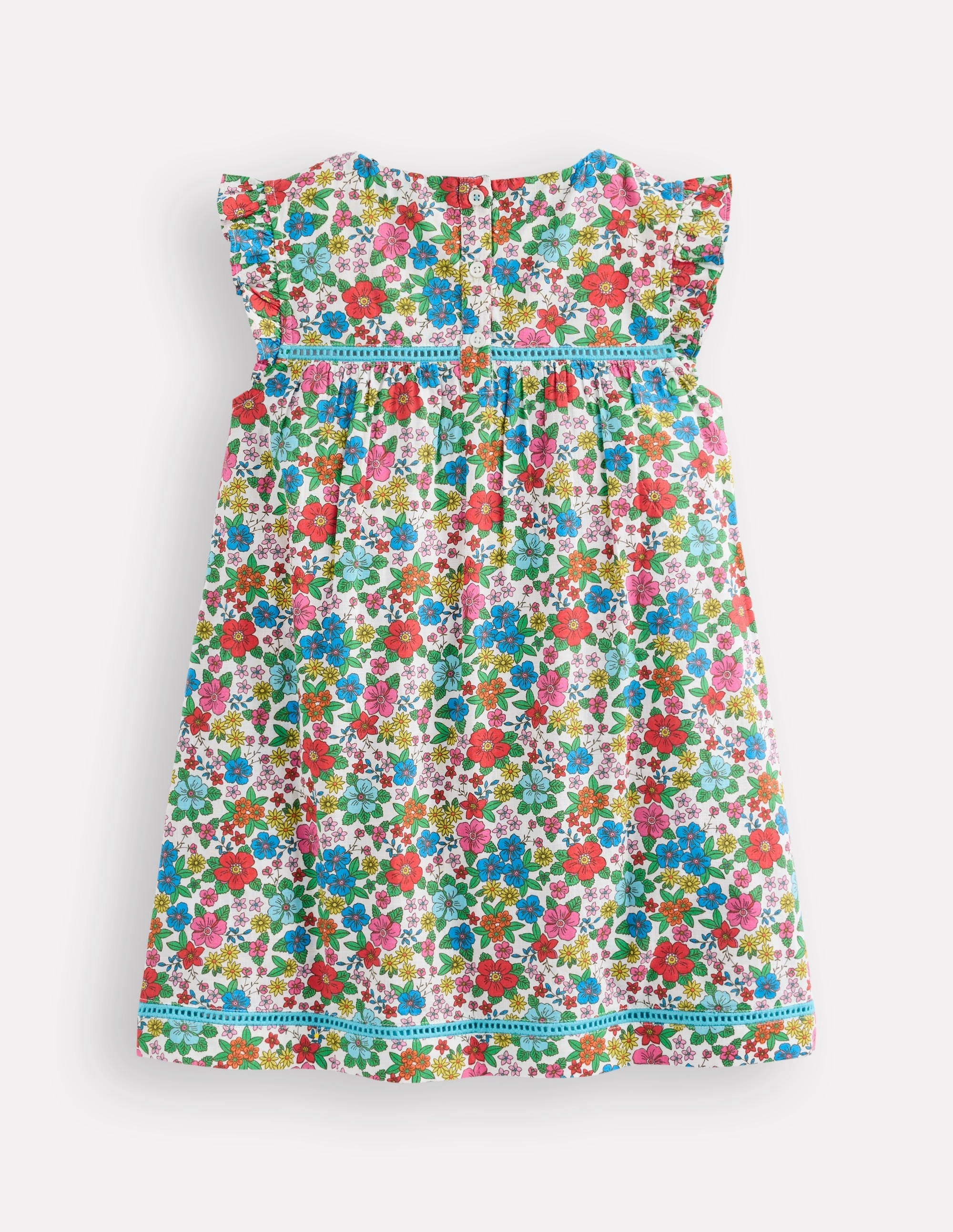 Easy Pick Day Romance Celia Woven Holiday Dress-Multi Holiday Flowerbed