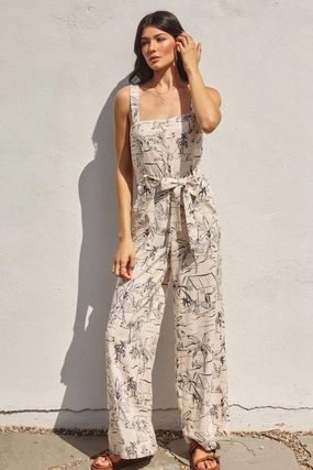 FLORENCE WIDE LEG JUMPSUIT Sharp Clean