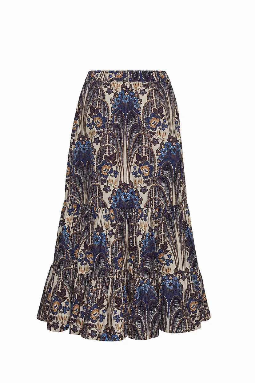 Casual Outfit Chase Skirt Fontaine Egret