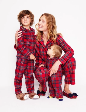 Versatile Eco Checked Flannel All-in-One-Red and Blue Check