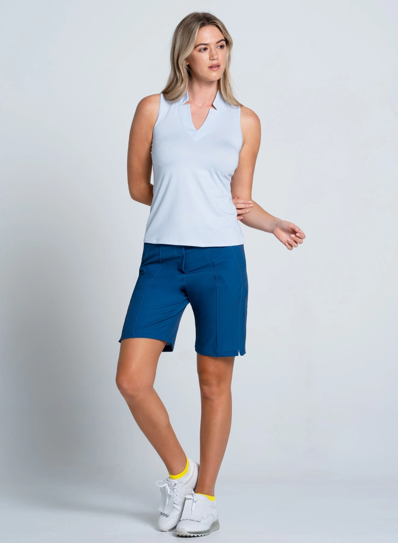 Chi Chi Tank Wrinkle resistant fabric