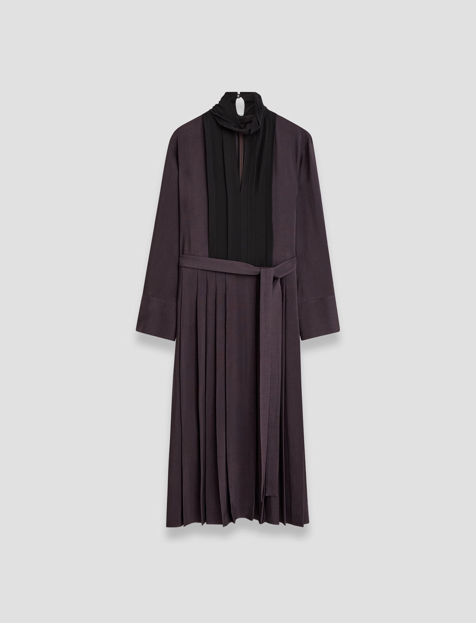 Duris Evening Silk Blend Dress Back-Zip Lightweight Fit