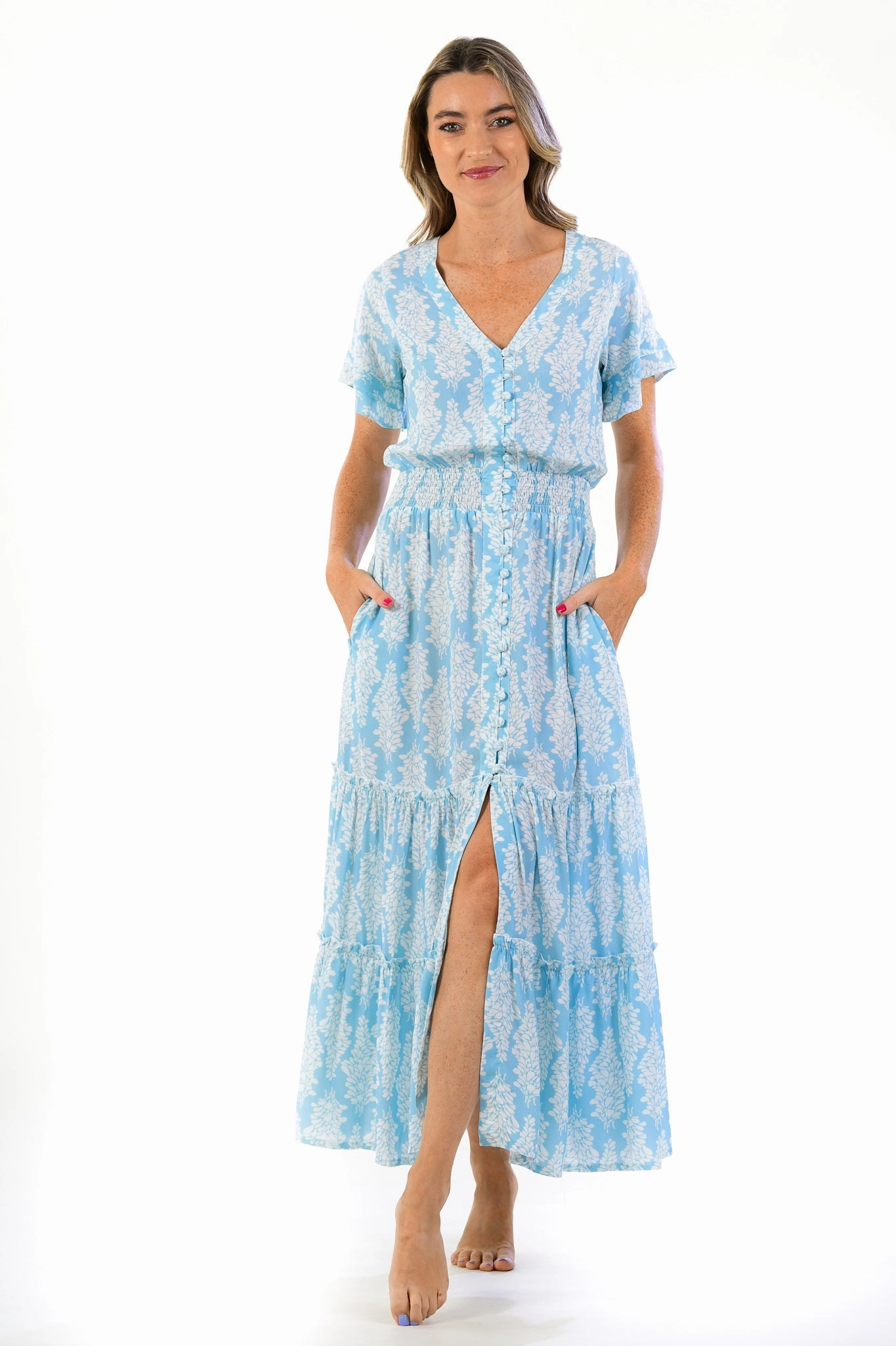 Christina Dress / Topaz Smooth Surface