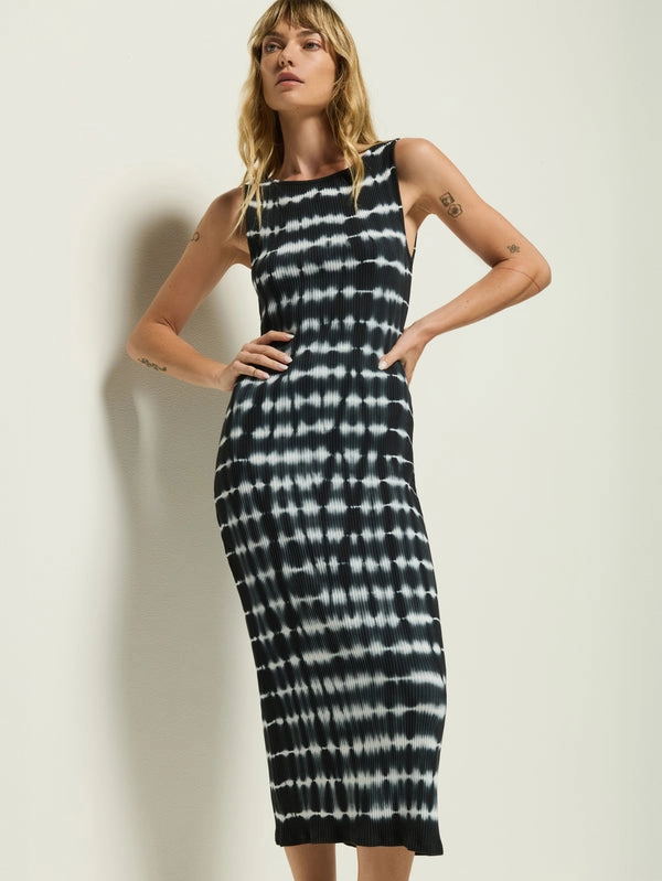 Calm Movement Clean Cut CHRISTY TIE DYE DRESS