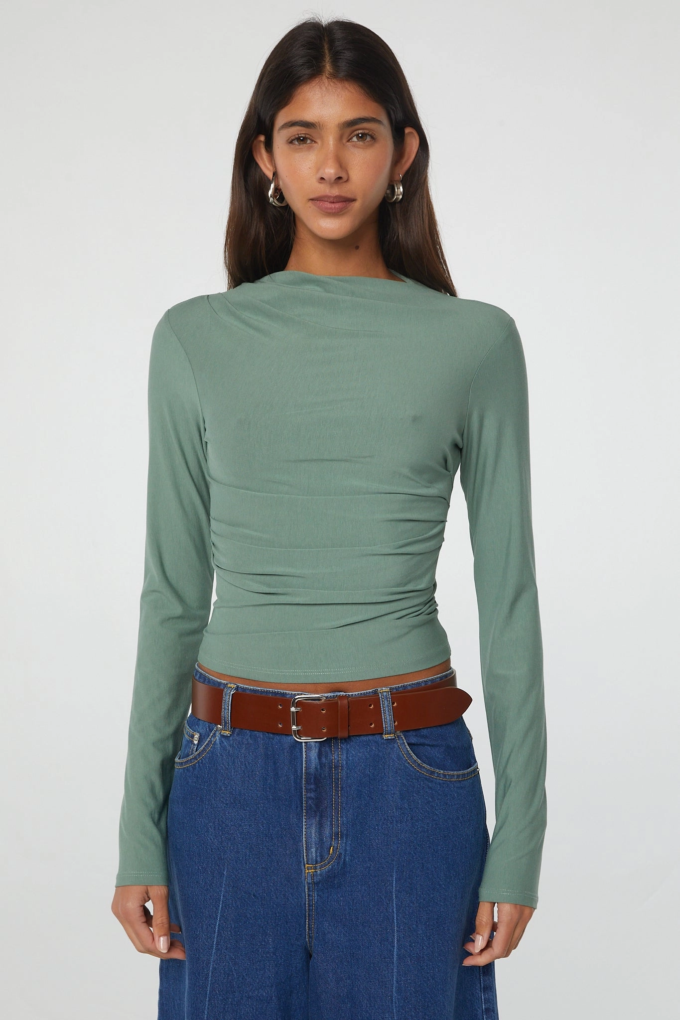 ContrastTipping SELMA LONG SLEEVE TOP