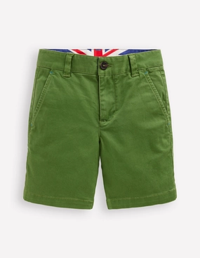 Classic Chino Shorts-Brocolli Green Comfortable Design