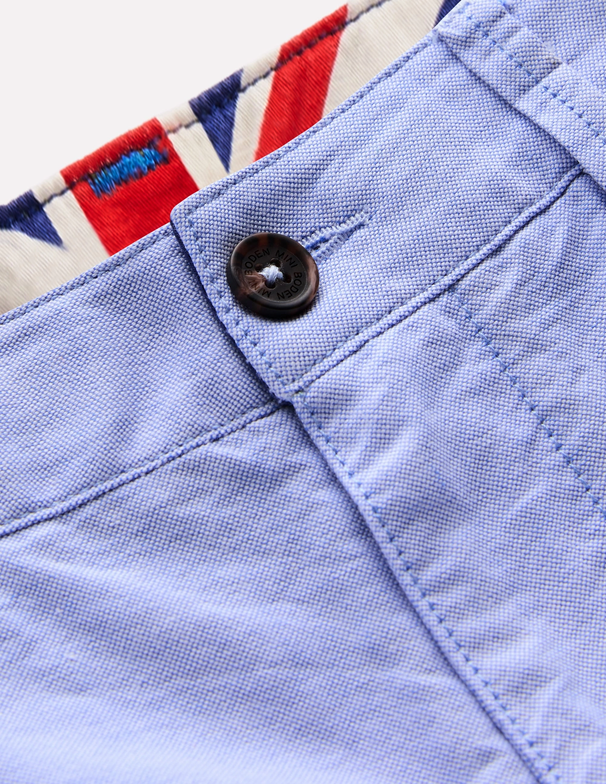 Core Fit Design Modern Appeal Classic Chinos-Blue Oxford