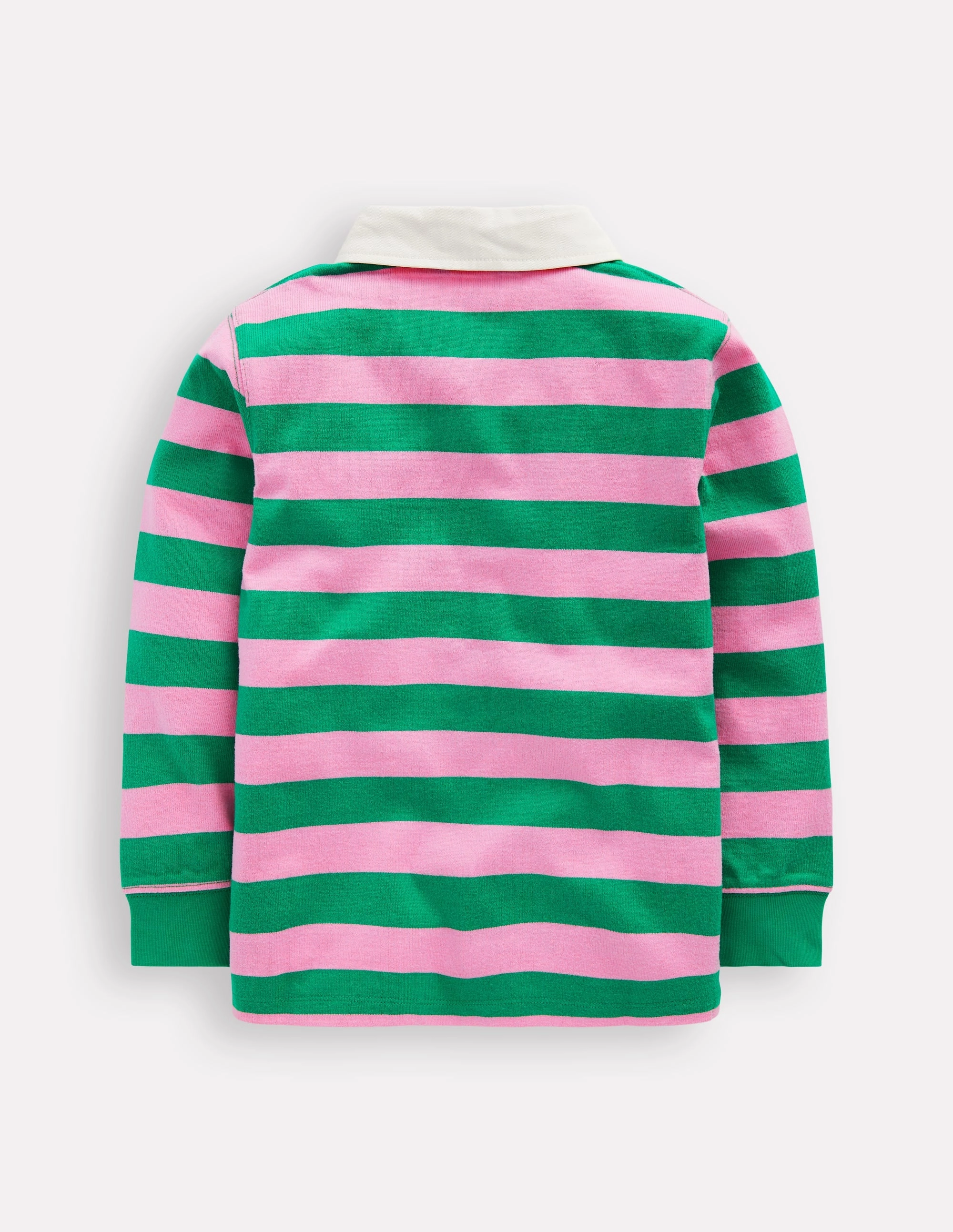 QuickDrying Adjustable Hemline Classic Rugby Shirt-Lime Juice / Vintage Mauve