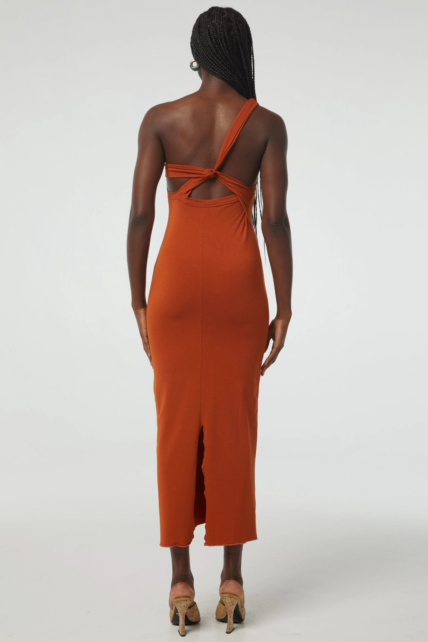 Abstract Pattern Basic Shape AVALON DRESS