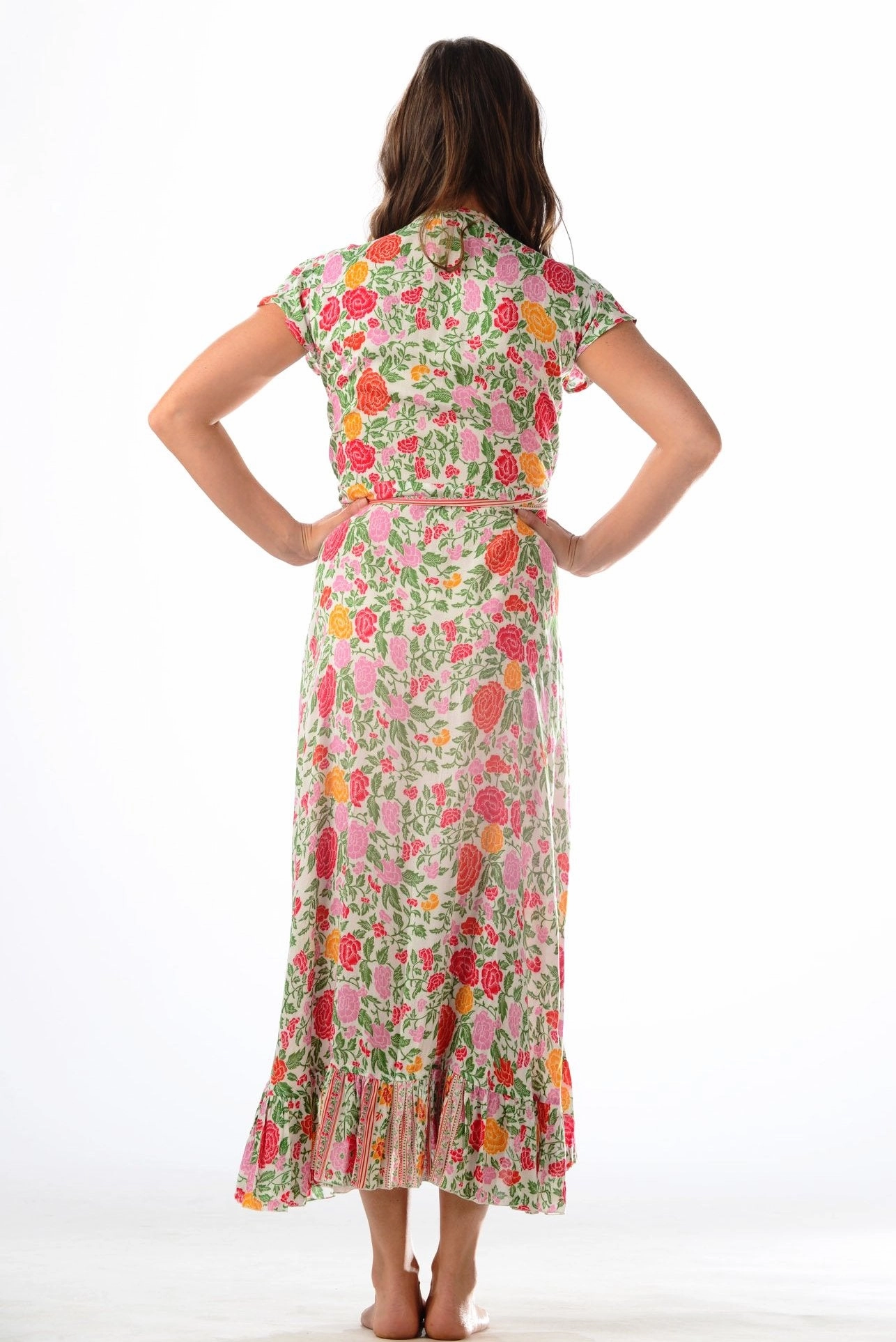 Decorative-Design Smart Outfit Voyager Dress / White Rose