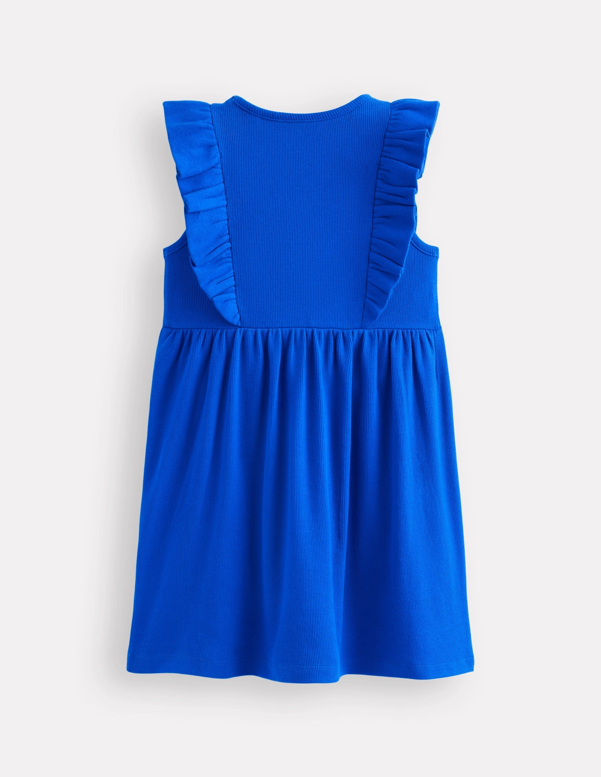 Timeless Style Wear Rose Soft Frieda Embroidered Dress-Gallery Blue