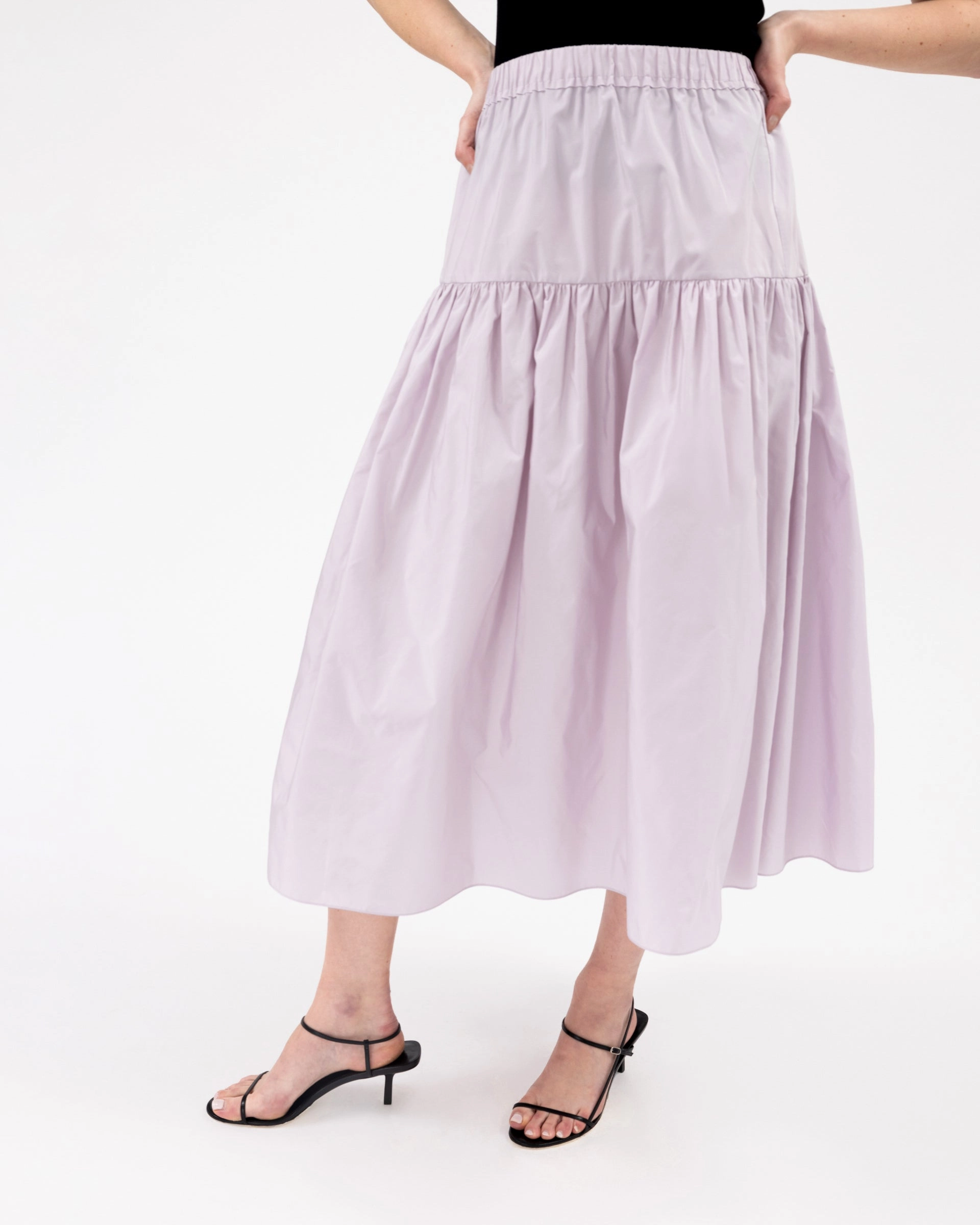 Lara Skirt Casual Comfort Look Adjustable Drawcord