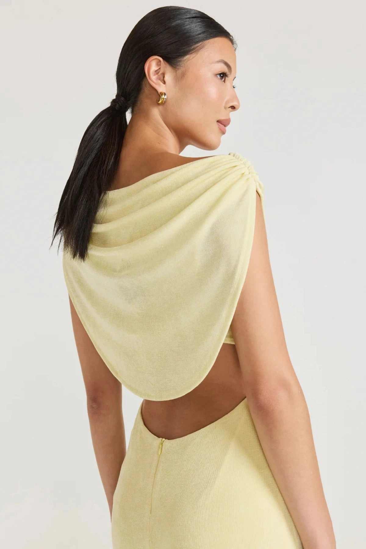 Ankle-length Sleek Layer Marjori Dress Lemonade