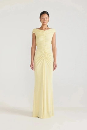 Marjori Dress Lemonade Date Vibe Cozy Style