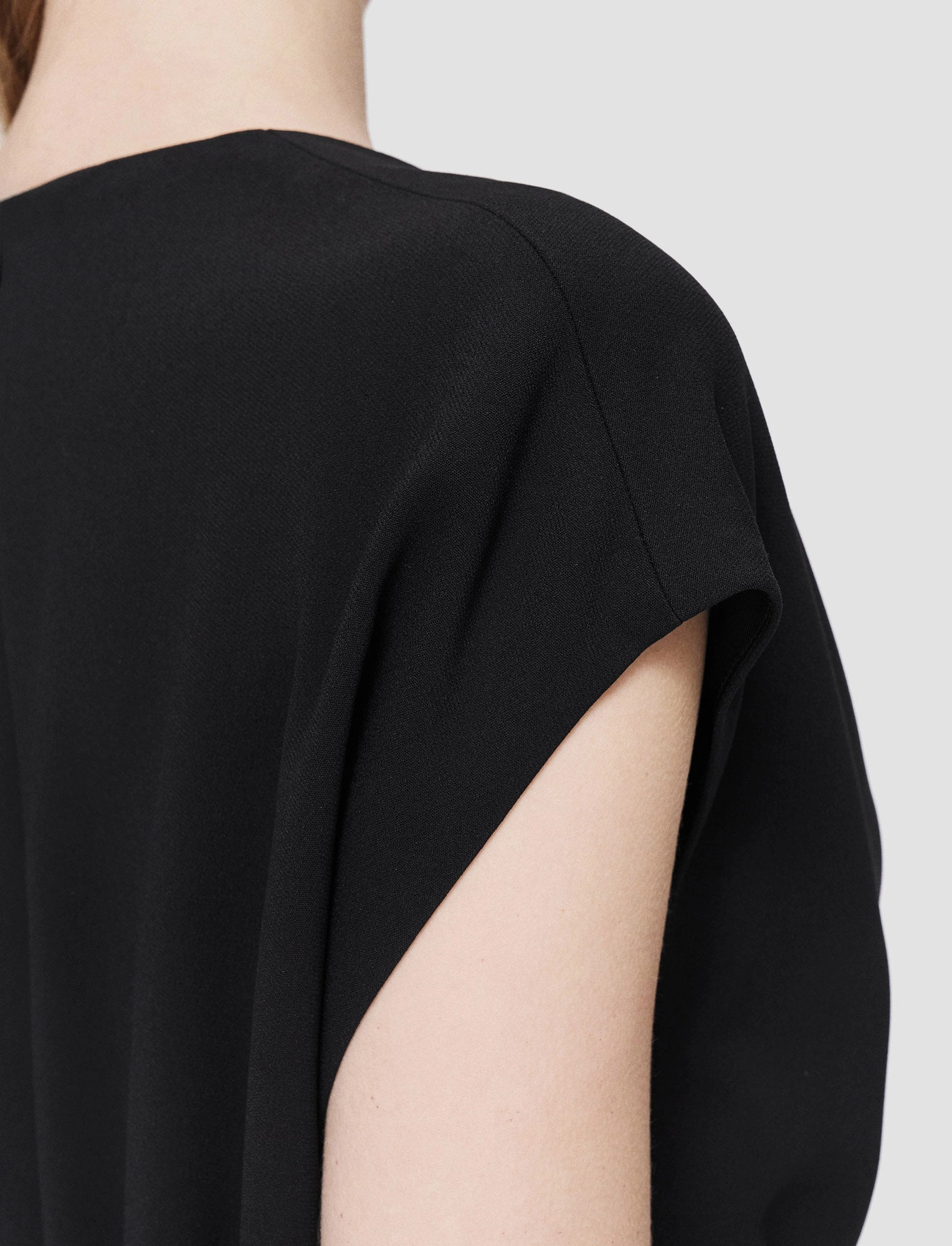 Natural Form Shimmer-Finish Comfort Cady Turot Dress