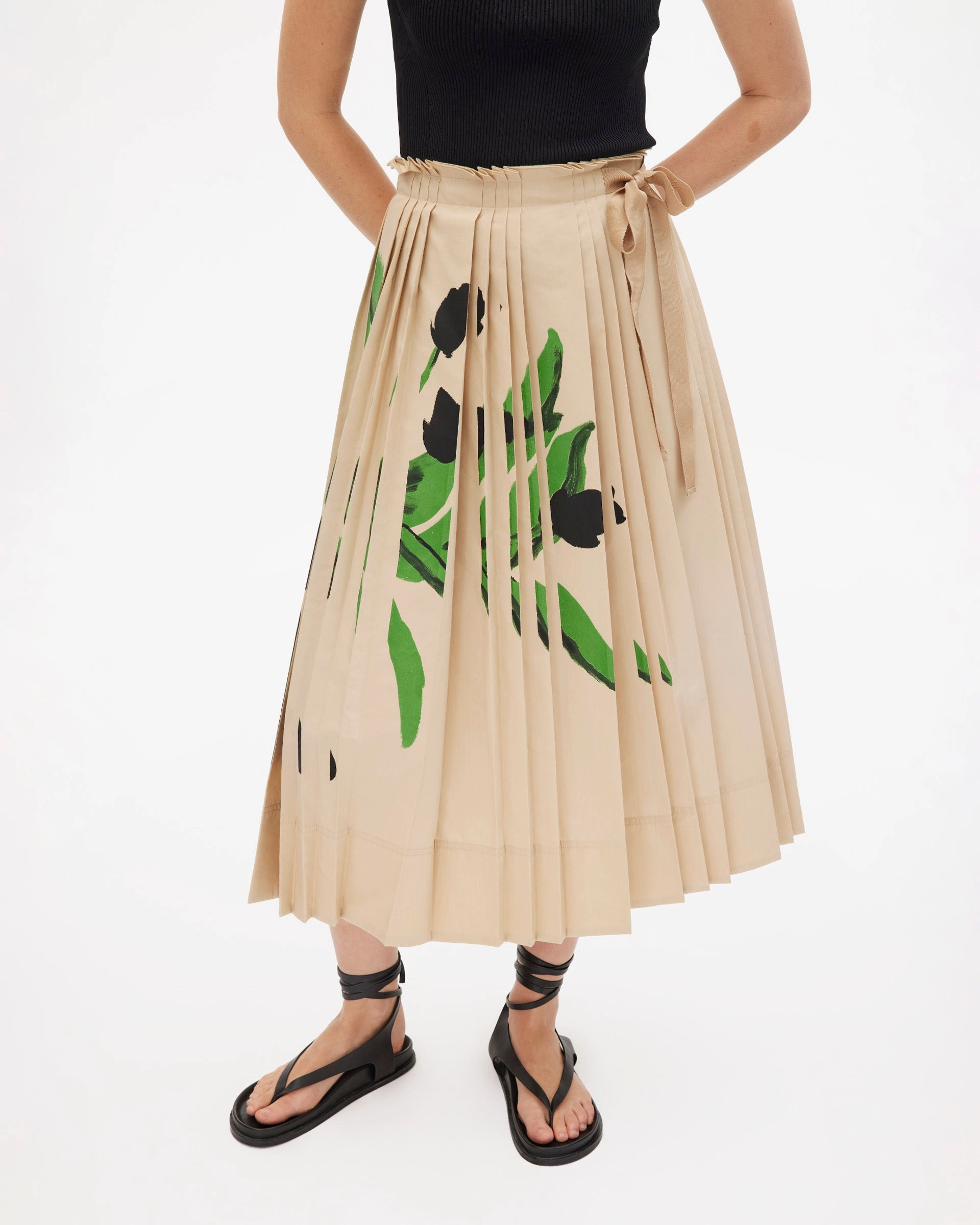 Laser cut Roomy Fit Shayla Skirt