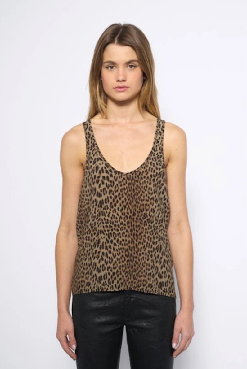 Ultra Soft Handfeel UPFProtection Tarys Satin Top Leaves